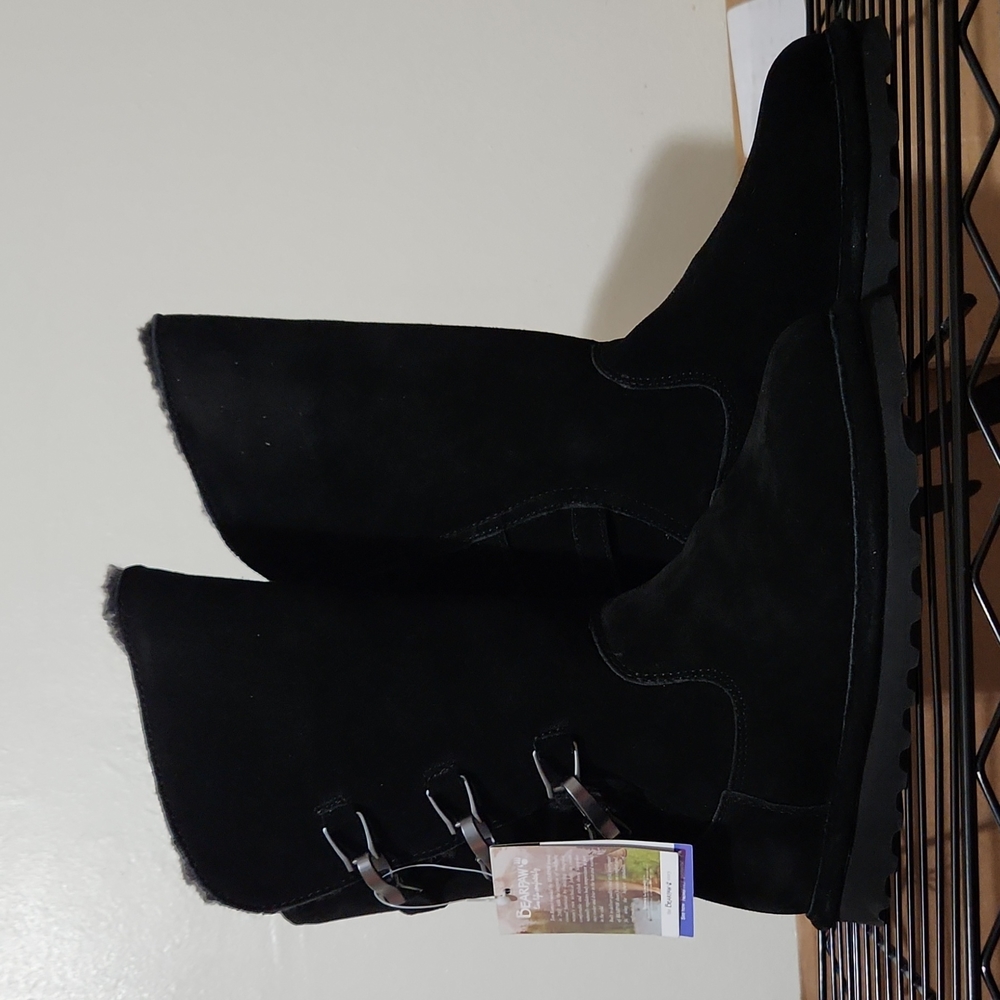 Black boots